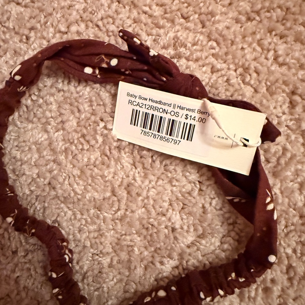 Rylee + Cru Floral Knot Elastic Headband - Picture 4 of 5